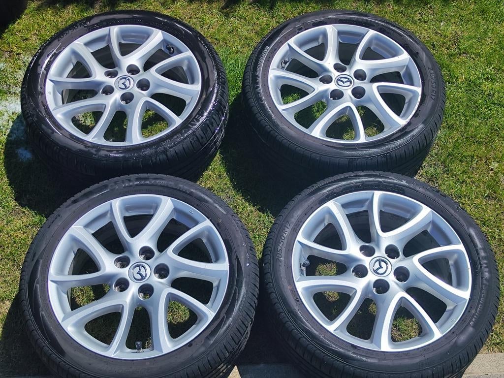 Jantes et pneus ex Mazda 5 de 2011, Autos : Pièces & Accessoires, Pneu(s)