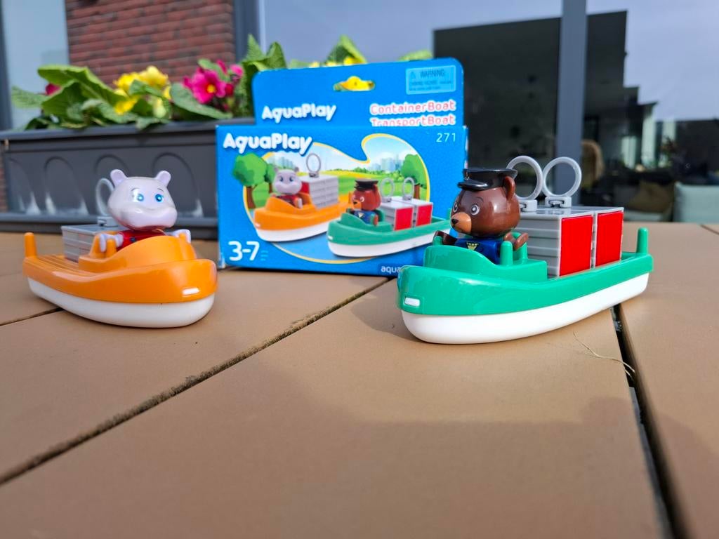 Aquaplay 271 Container Boat Transport Boat, Ophalen of Verzenden