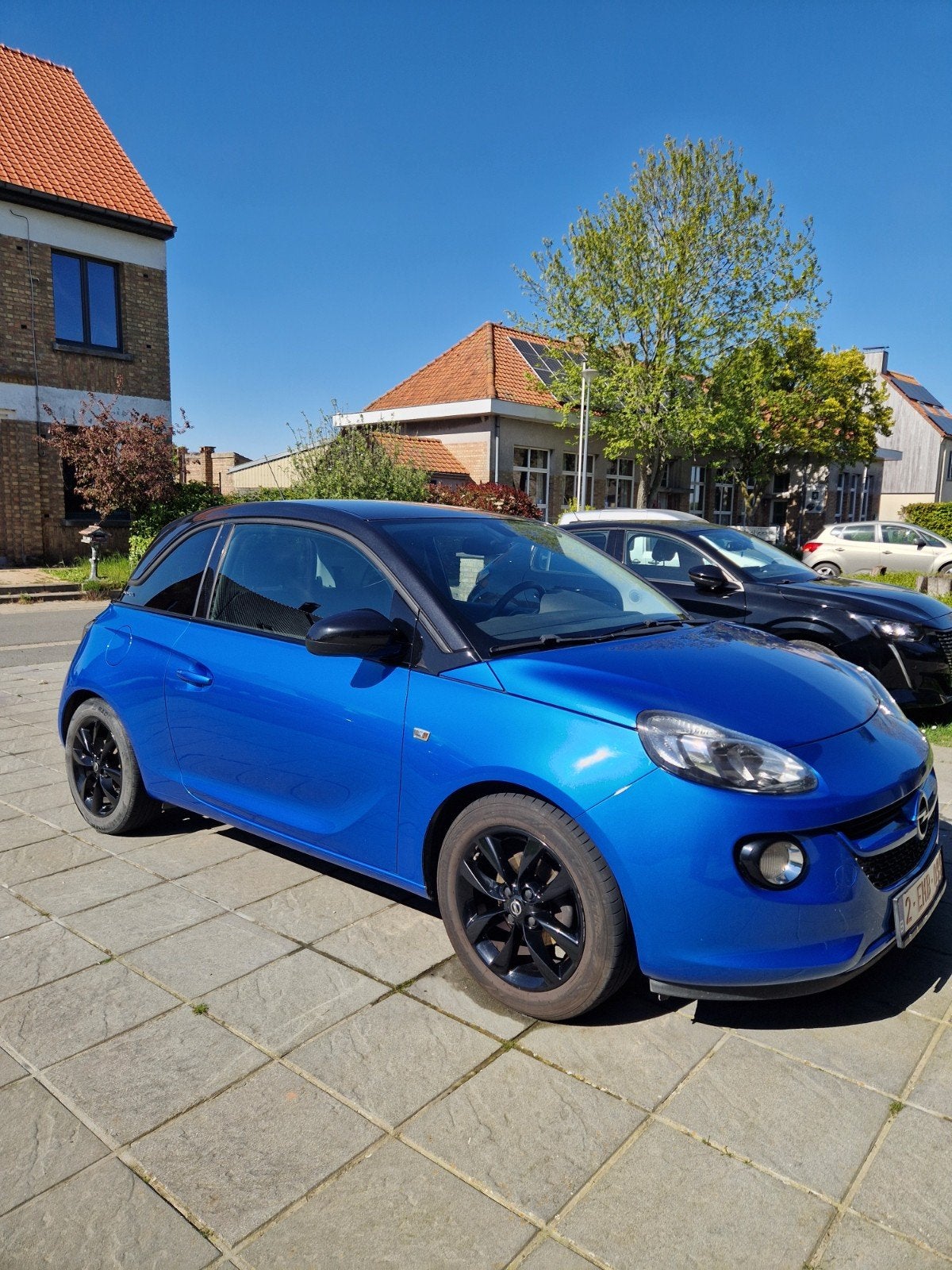 Opel Adam 1.2i Slam, Auto's, 4 zetels, ADAM, Blauw, Leder en Stof