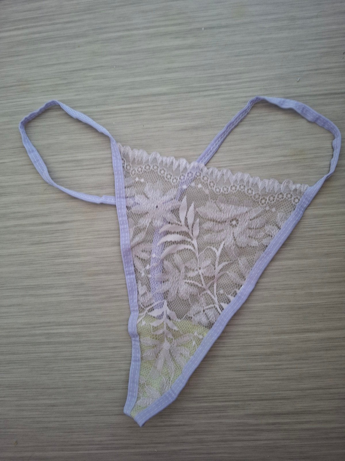 paarse string, Ophalen of Verzenden, String
