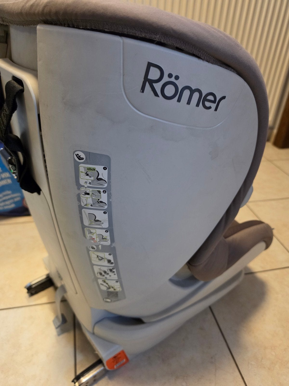 Sièges auto sécurité enfants, Enlèvement, Utilisé, Romer, Isofix