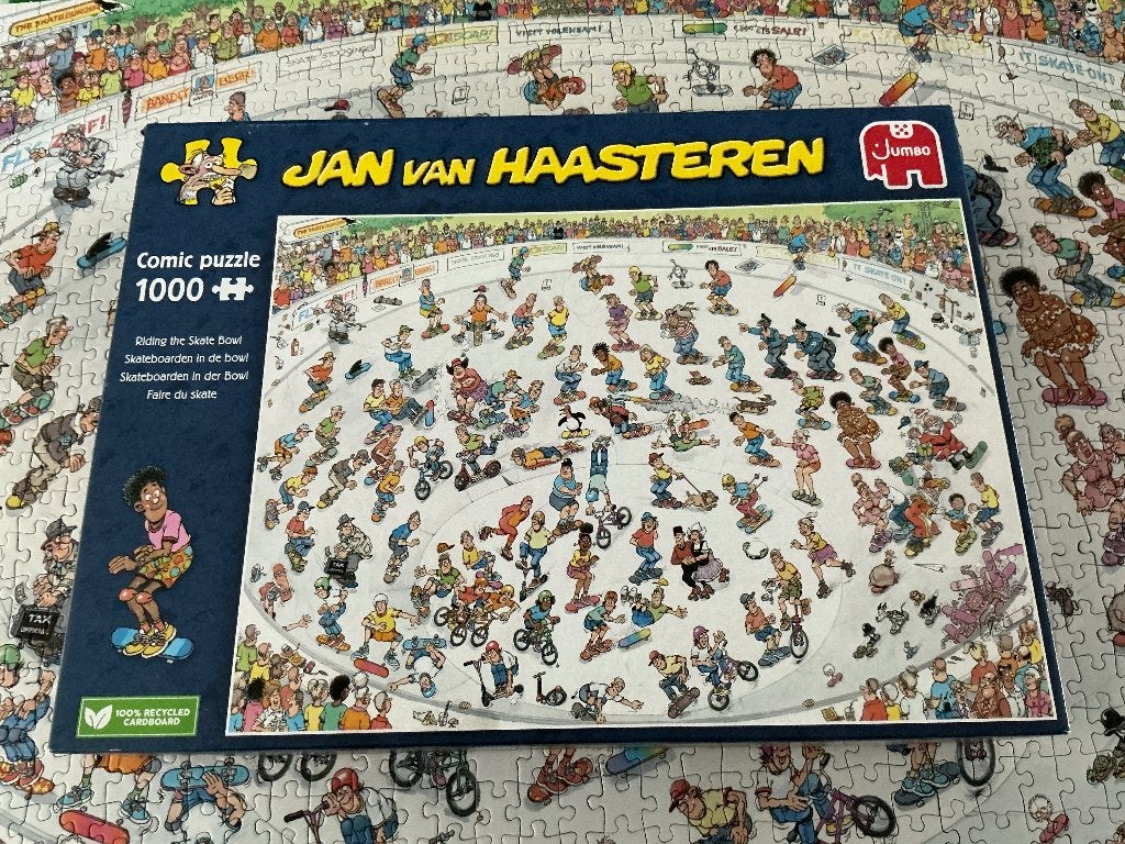 Jan van Haasteren puzzels, Ophalen of Verzenden, 500 t/m 1500 stukjes, Gebruikt, Legpuzzel