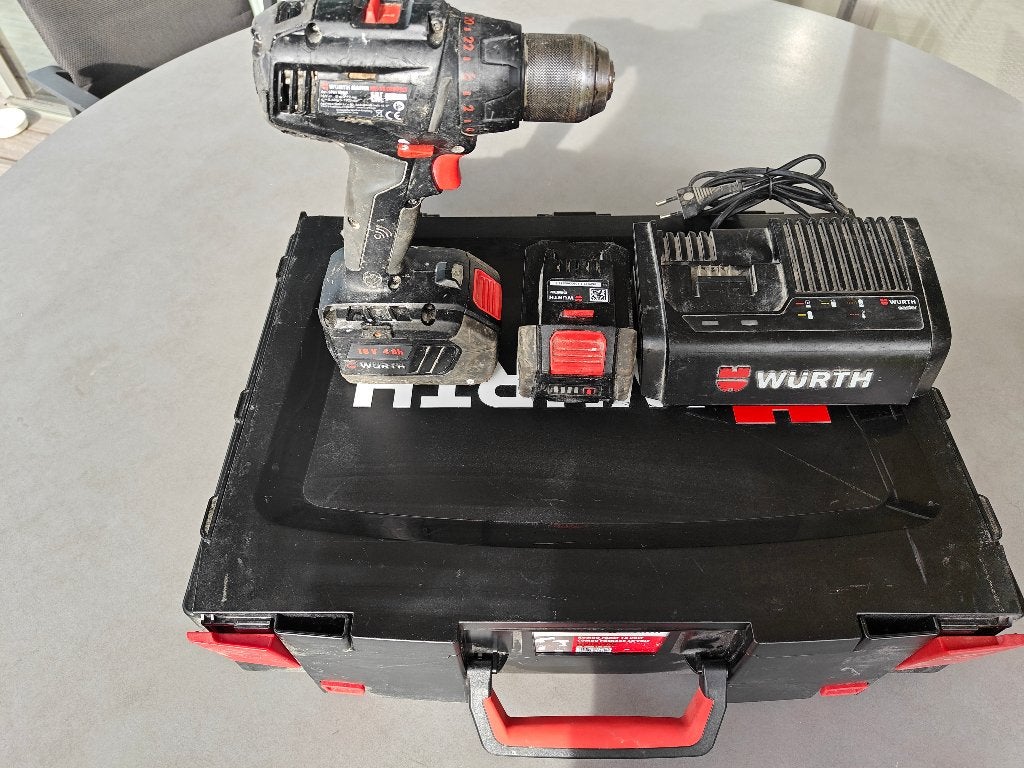 Accu boor-/schroefmachine ABS 18 COMPACT M-CUBE, Doe-het-zelf en Bouw, Ophalen, Gebruikt, Boor- en Schroefmachine