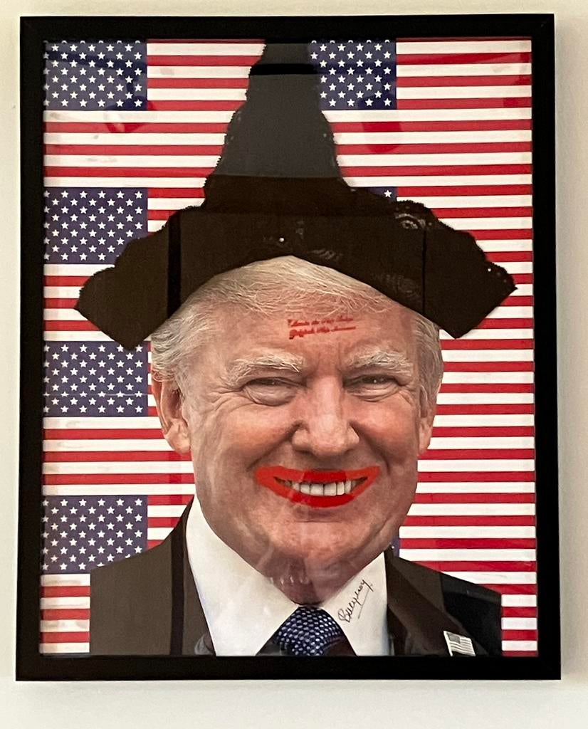 “Trump” Jan Bucquoy- Musée du slip - 2016, Ophalen of Verzenden