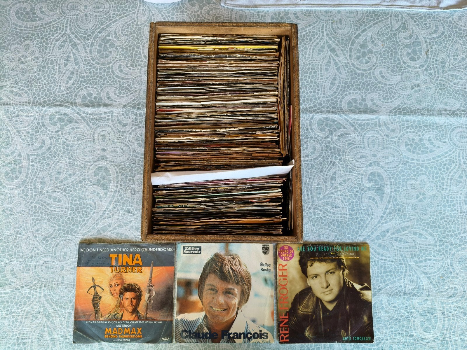 300 singels, '60 tot '90, Cd's en Dvd's, Cd Singles, Ophalen, Gebruikt