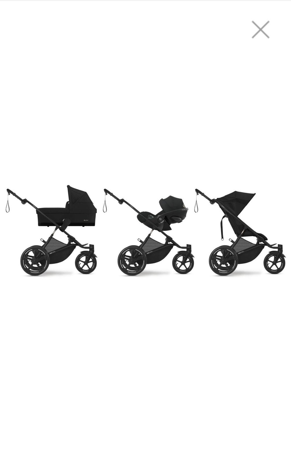 Nauwelijks gebruikt, set van 3., Enfants & Bébés, Buggys, Enlèvement, Comme neuf