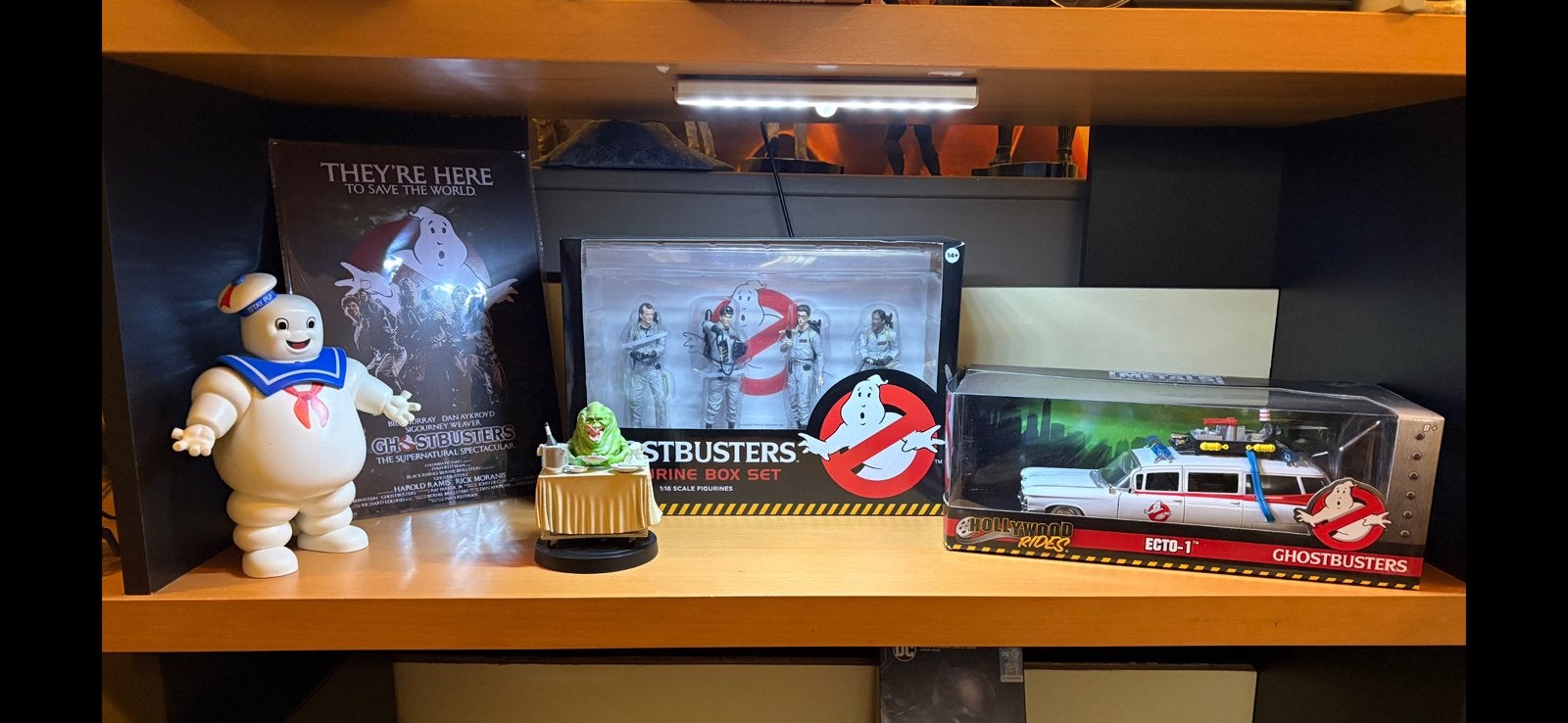 Ghostbusters figuren auto, Ophalen of Verzenden, Zo goed als nieuw