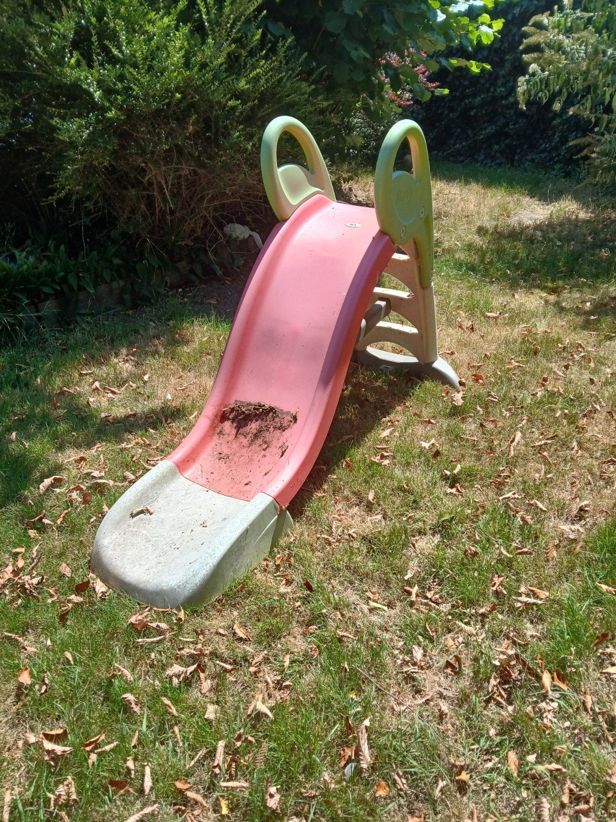 Glijbaan, Ophalen, Glijbaan