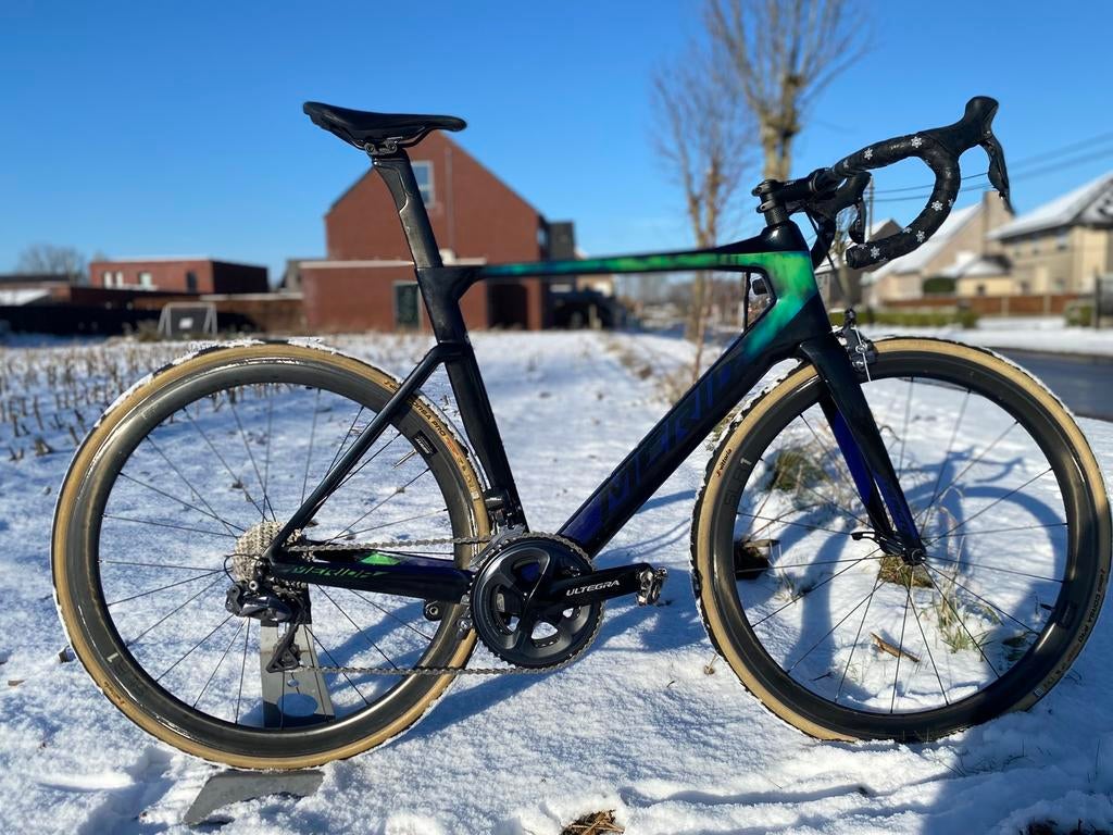 Merida reacto ultegra di2, Fietsen en Brommers, Ophalen of Verzenden, Zo goed als nieuw, Carbon