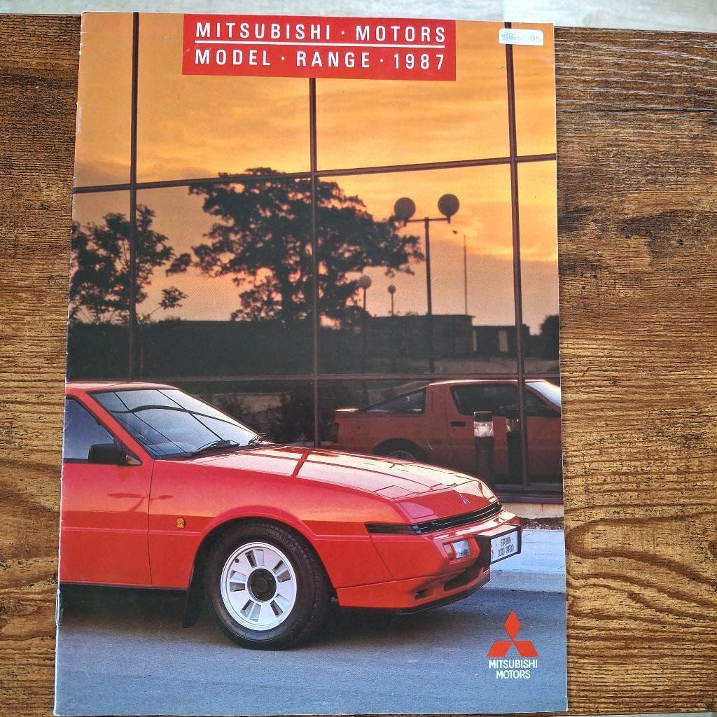 MITSUBISHI - MOTORS  MODEL-RANGE 1987, Boeken, Ophalen of Verzenden, Nieuw, Mitsubishi