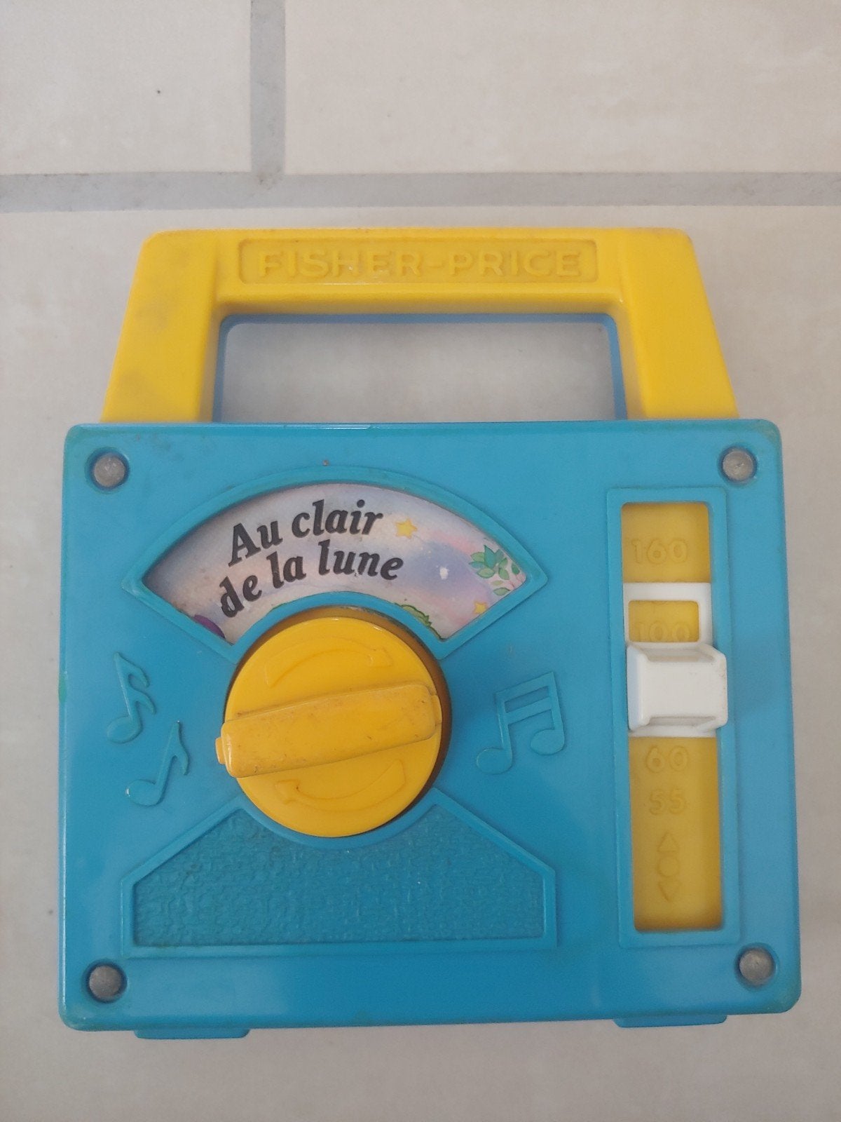 Vintage Fisher-Price muziekdoos 2216 – Au clair de la lune, Antiek en Kunst, Ophalen