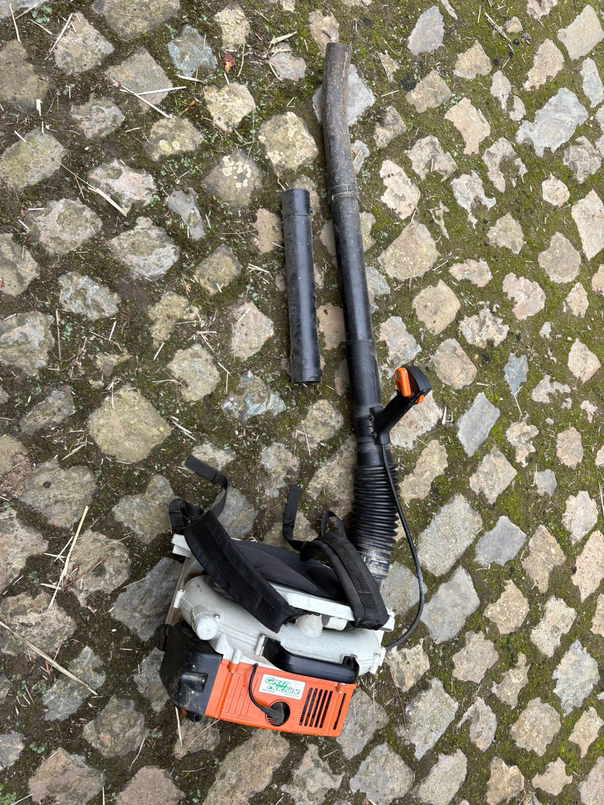 Souffleur Sthil BR380, Ophalen, Gebruikt, Benzine, Ruggedragen