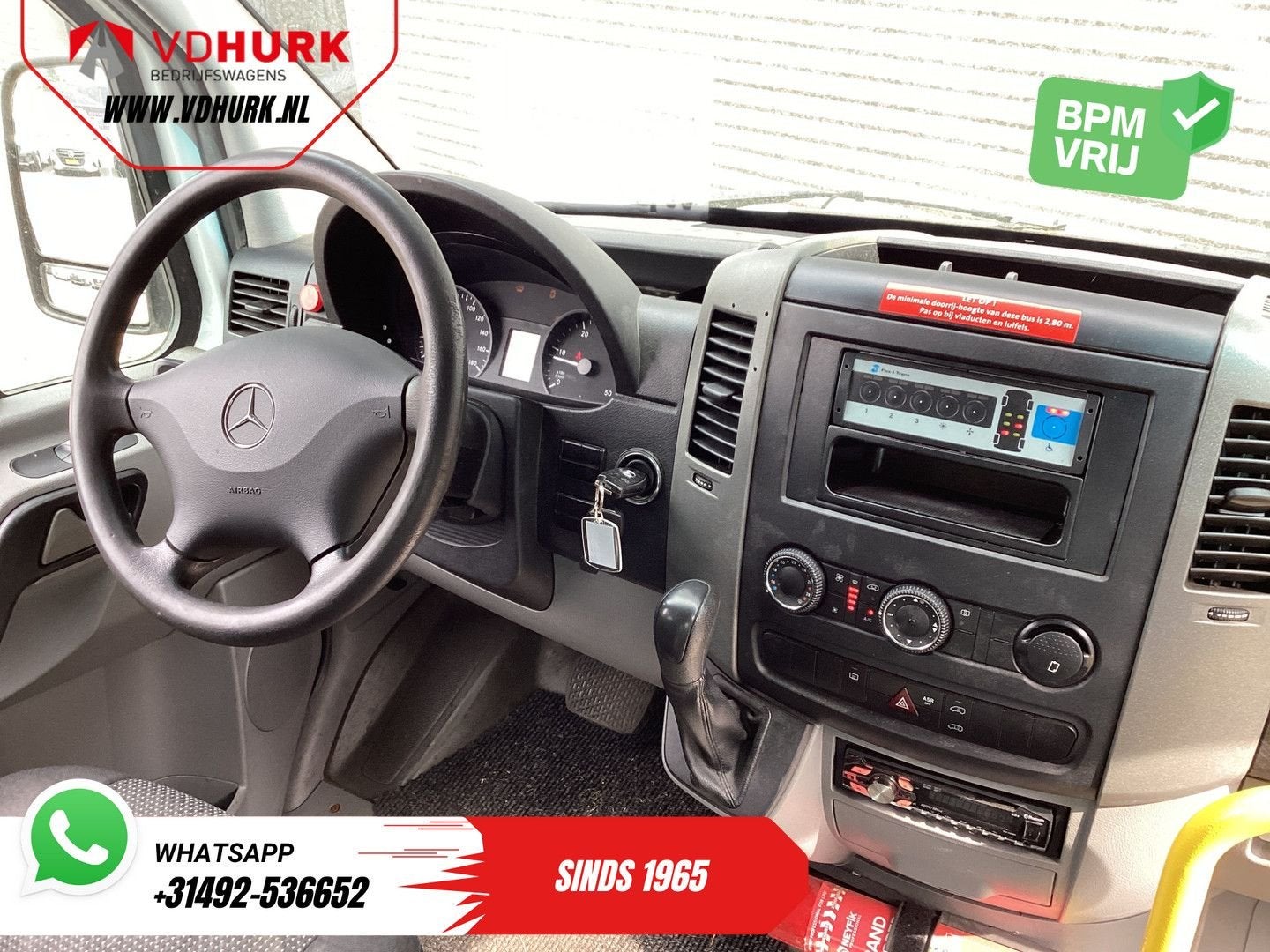 Mercedes-Benz Sprinter 313 2.2 CDI Aut. L3H2 €10.587,- incl, Automaat, 213 g/km, Mercedes-Benz, Bedrijf