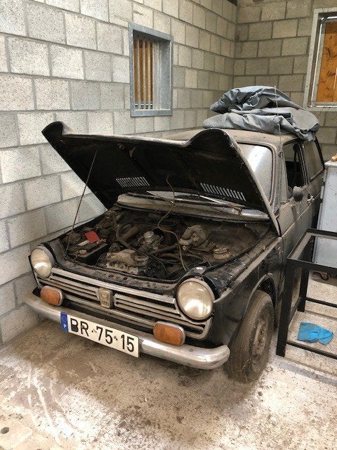 lot 5 x Honda n600 plus onderdelen oldtimer, Ophalen, Gebruikt, Auto's