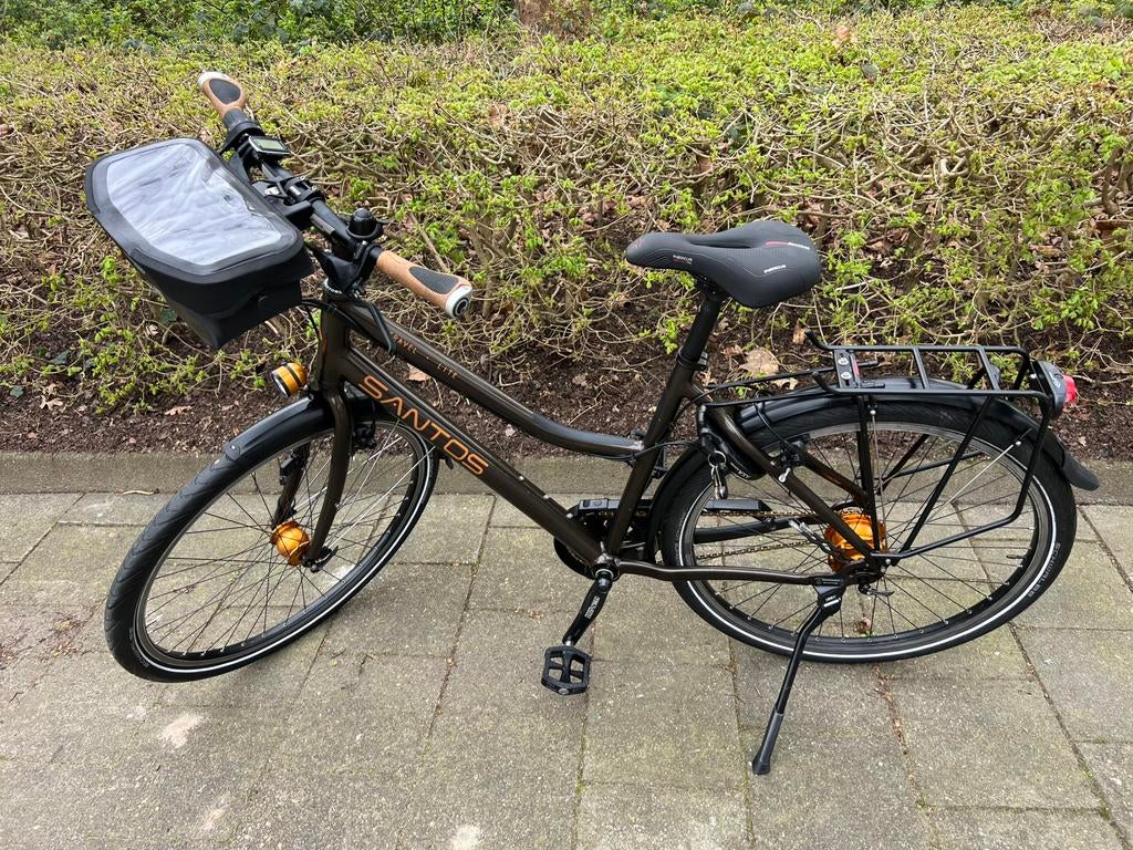 Santos Travel Lite 53 Rohloff 14 versnellingen, z.g.a.n., Fietsen en Brommers, Ophalen, Zo goed als nieuw
