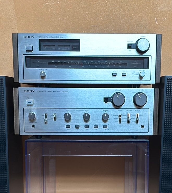 Sony TA-3650 + ST-3950, TV, Hi-fi & Vidéo, Enlèvement, Comme neuf, Sony