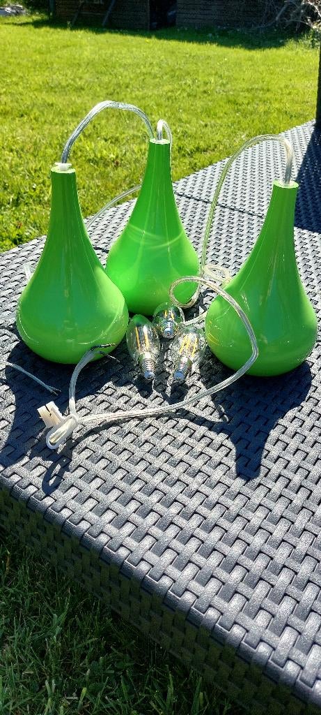 Lampes + ampoules, Maison & Meubles, Enlèvement, Utilisé, Métal, Moins de 50 cm
