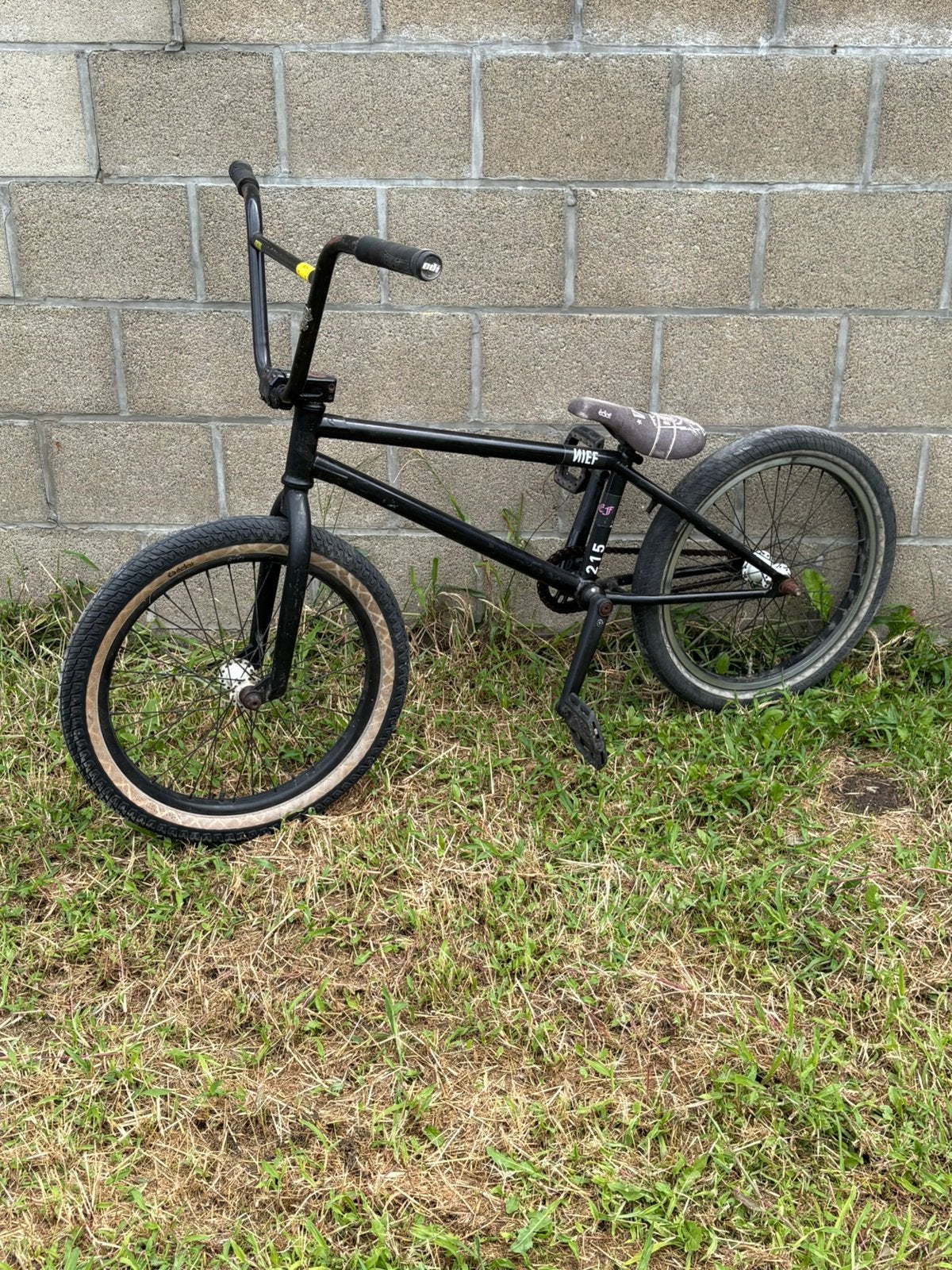Samengstelde BMX, Fietsen en Brommers, Fietsen | Crossfietsen en BMX, Ophalen, Zo goed als nieuw