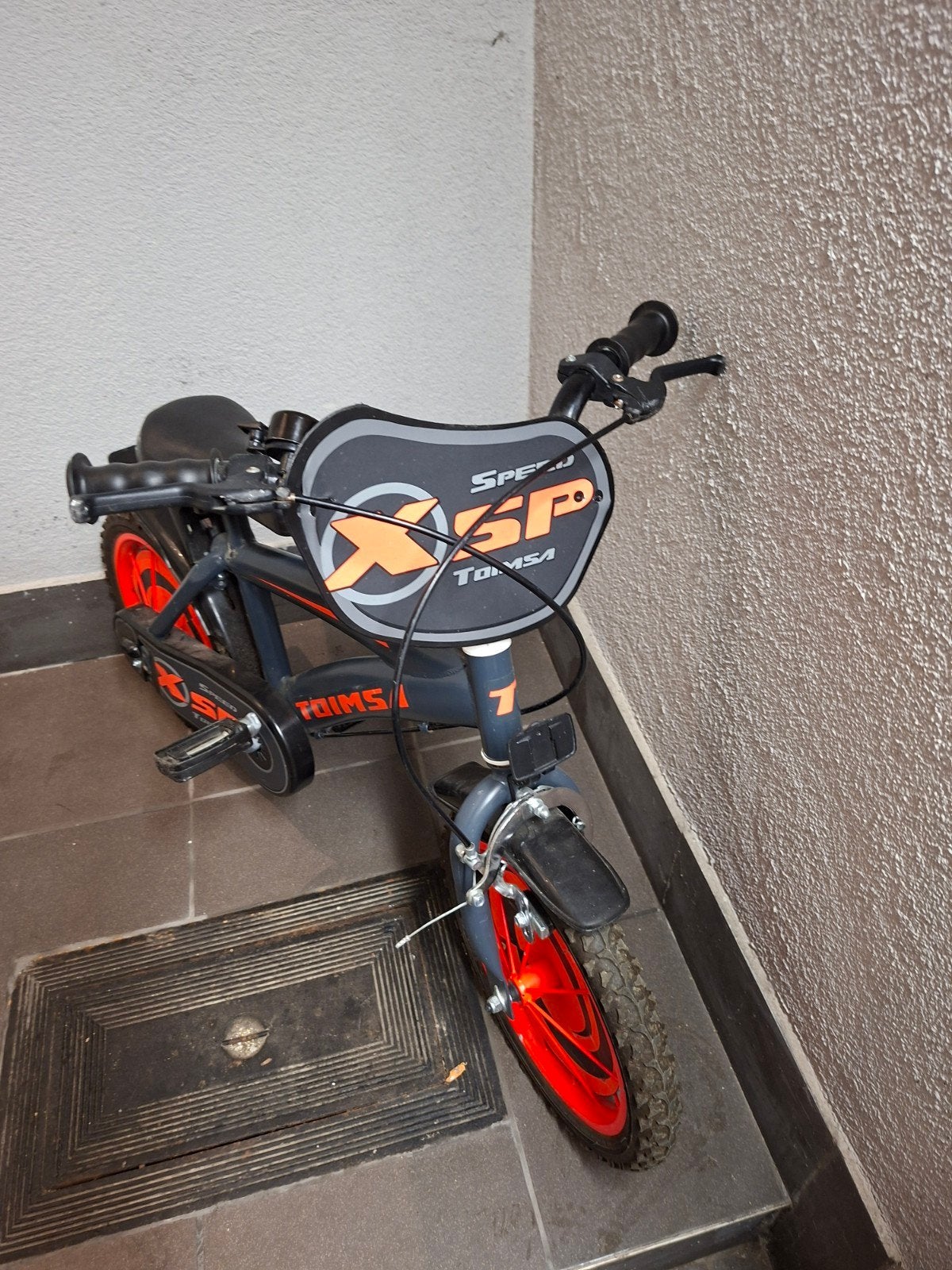Kinderfiets, Ophalen
