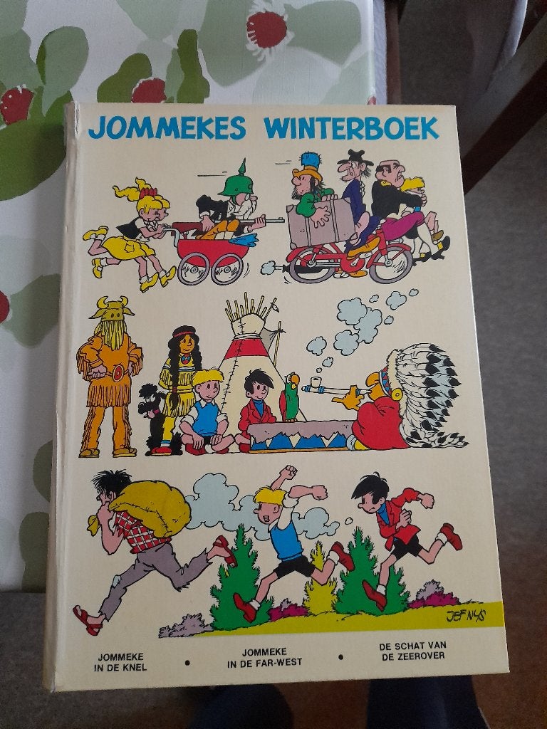 Jommekes winterboek HARDCOVER eerste druk 1975, Boeken, Ophalen of Verzenden, Gelezen