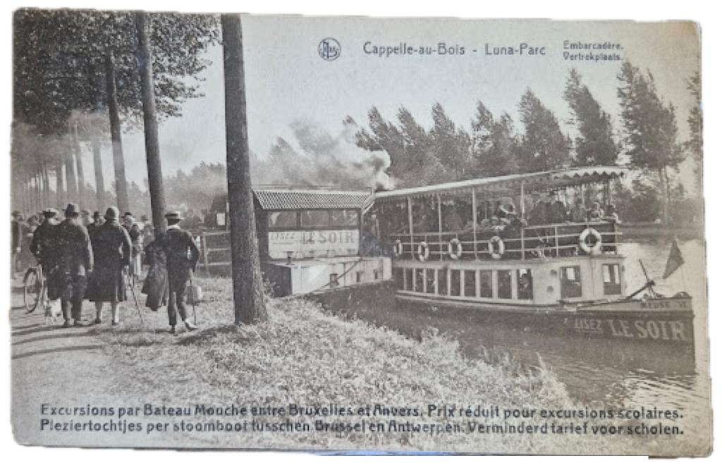 carte postale Kapelle op den Bos, Enlèvement ou Envoi, Avant 1920, Affranchie, Anvers