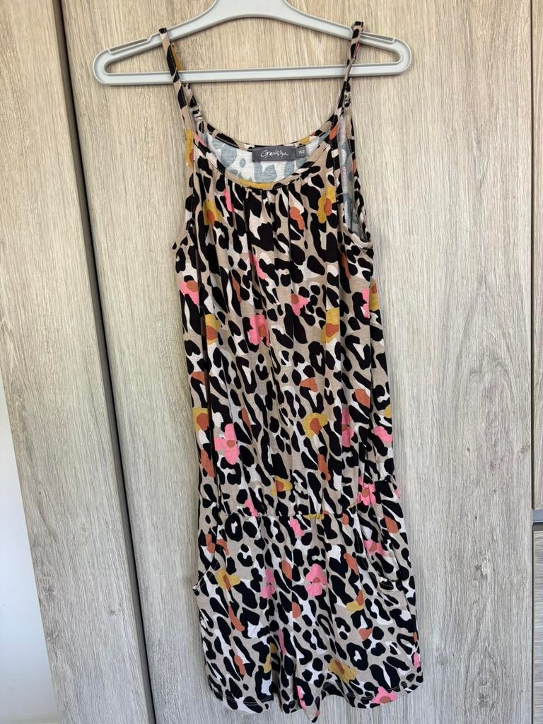 Jumpsuit pantervlekjes Geisha maat 152. Nieuw, Broek, Geisha, Meisje, Nieuw