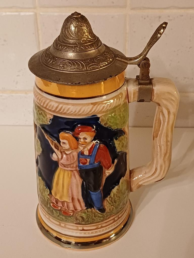 Chope à bière allemande, Enlèvement ou Envoi, Comme neuf, Verre à bière
