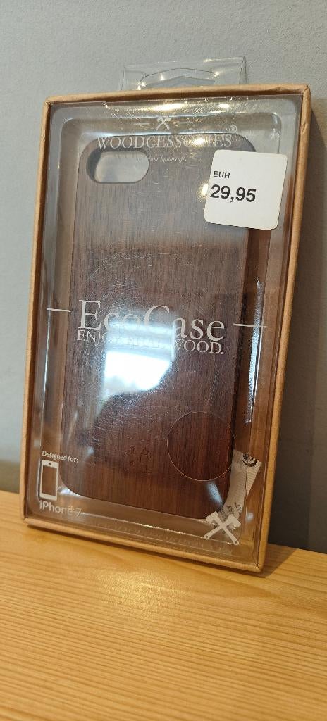 Coque en bois pour iphone 7, Télécoms, Téléphonie mobile | Housses, Coques & Façades | Apple iPhone, Enlèvement, Comme neuf, IPhone 7