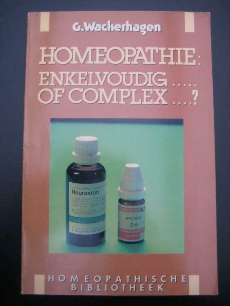Homeopathie enkelvoudig of complex ?, Boeken, Ophalen of Verzenden, Gelezen, Kruiden en Alternatief