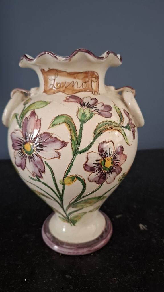 vase Italien signé Lino, Enlèvement