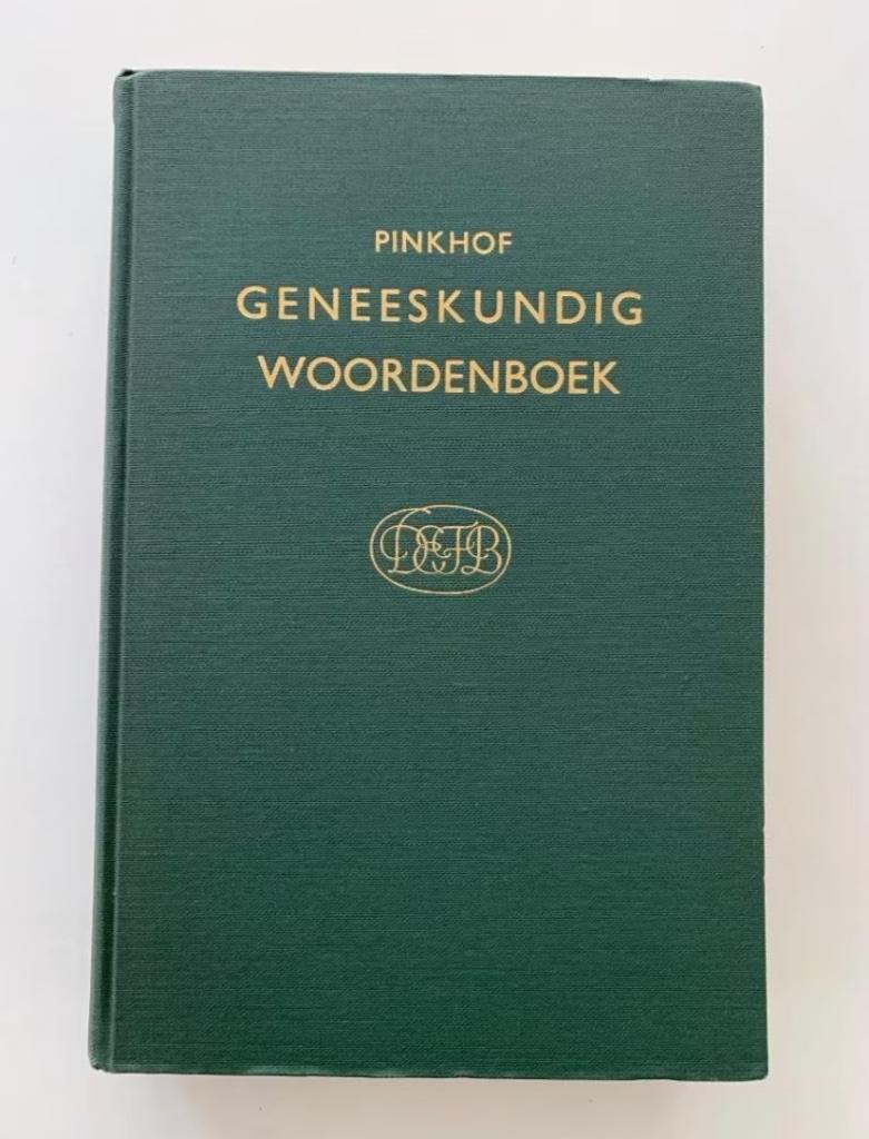 Pinkhof - Geneeskundig woordenboek, vijfde druk, 1963, Livres, Santé, Diététique & Alimentation, Enlèvement ou Envoi, Utilisé