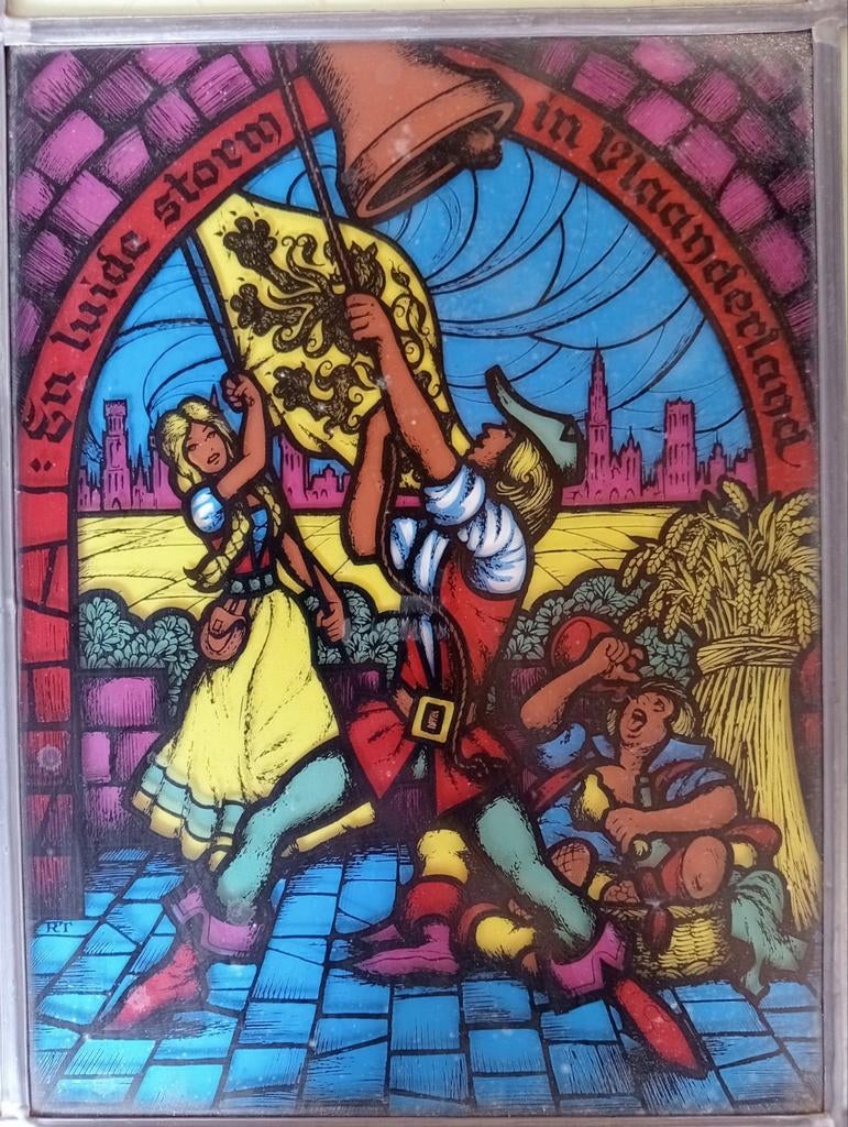 Glas In Lood  (Een Storm Over Vlaanderland), Enlèvement