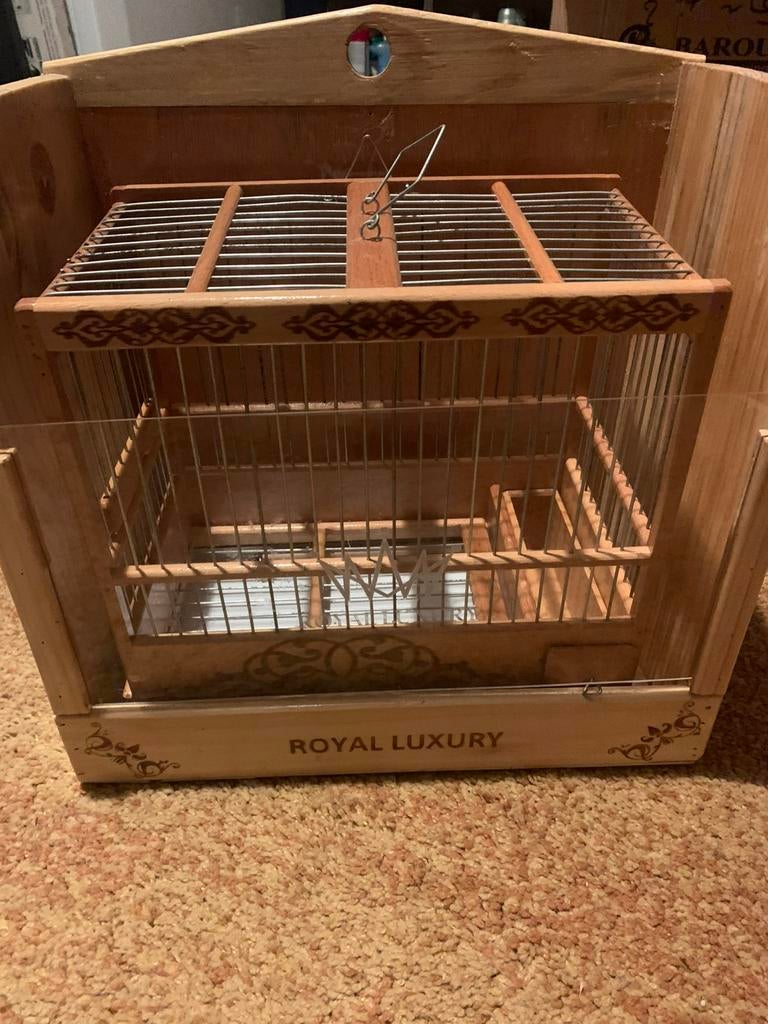 Cage artisanal, Ophalen, Nieuw, Hout, Vogelkooi