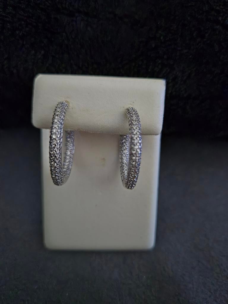 Nieuwe zilveren oorbellen, Nieuw, Ophalen of Verzenden, Zilver, Zilver