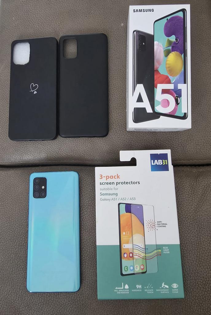 Samsung smartphone A51, Telecommunicatie, Ophalen, Zo goed als nieuw