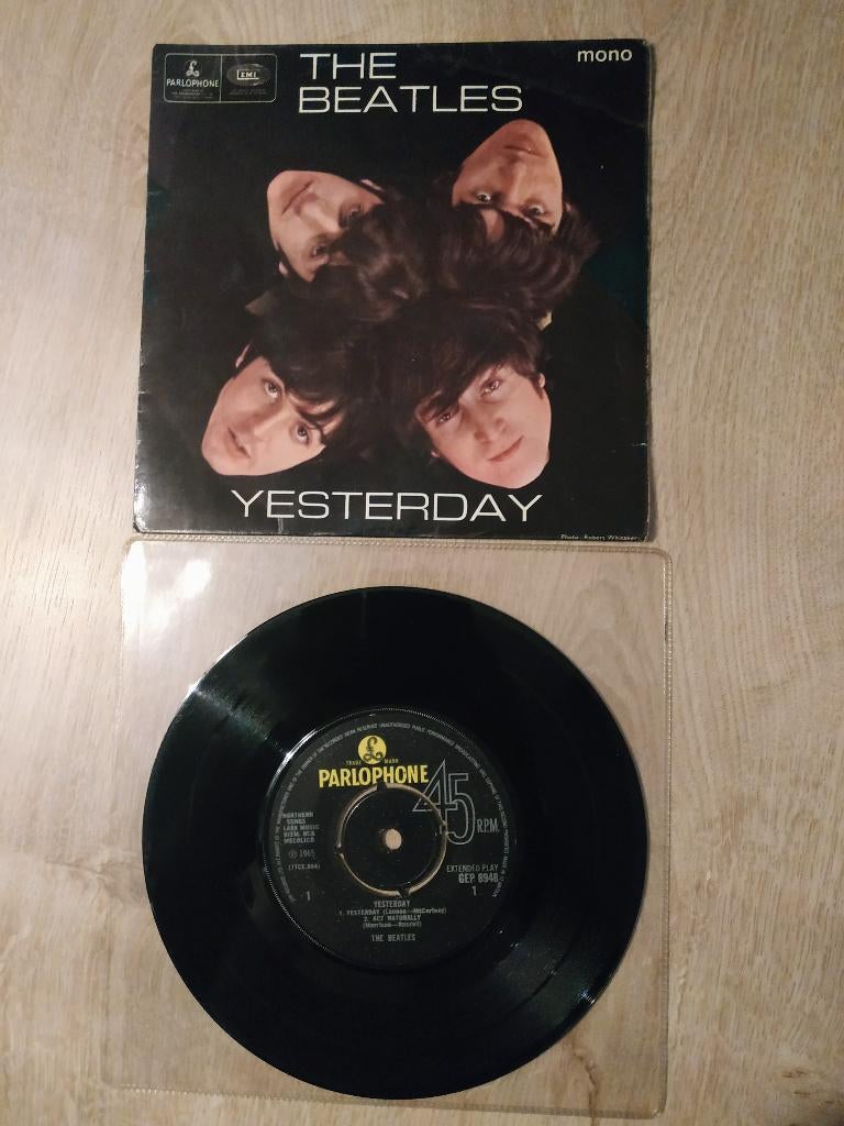 BEATLES GISTEREN GEP 8948 MONO, Cd's en Dvd's, Vinyl | Rock, Verzenden