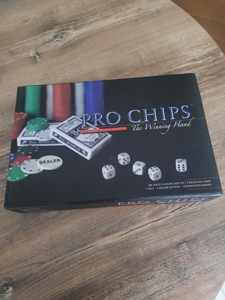 Pro Chips - Premium poker sets, Ophalen of Verzenden