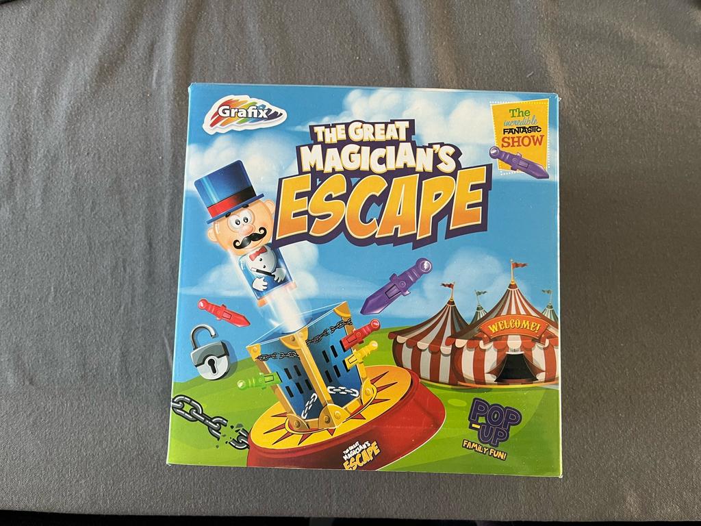 Gezeldschapsspel voor kleuters ‘the great magician’s escape, Ophalen, Zo goed als nieuw