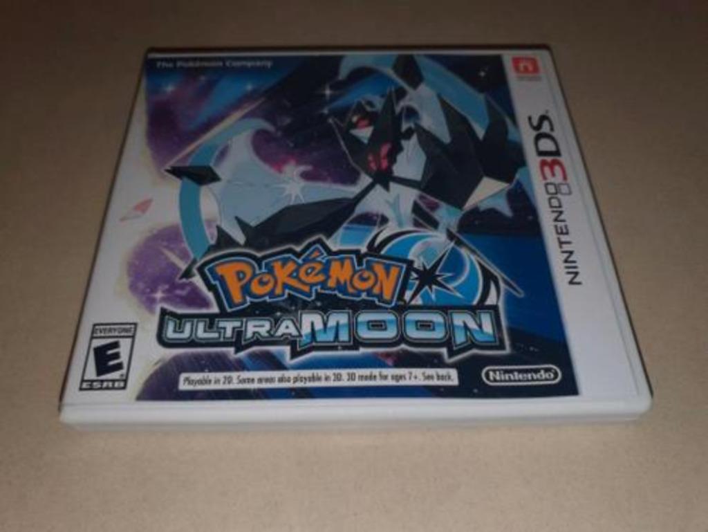 Pokemon Ultra Moon 3DS Game Case, Games en Spelcomputers, Verzenden, Zo goed als nieuw