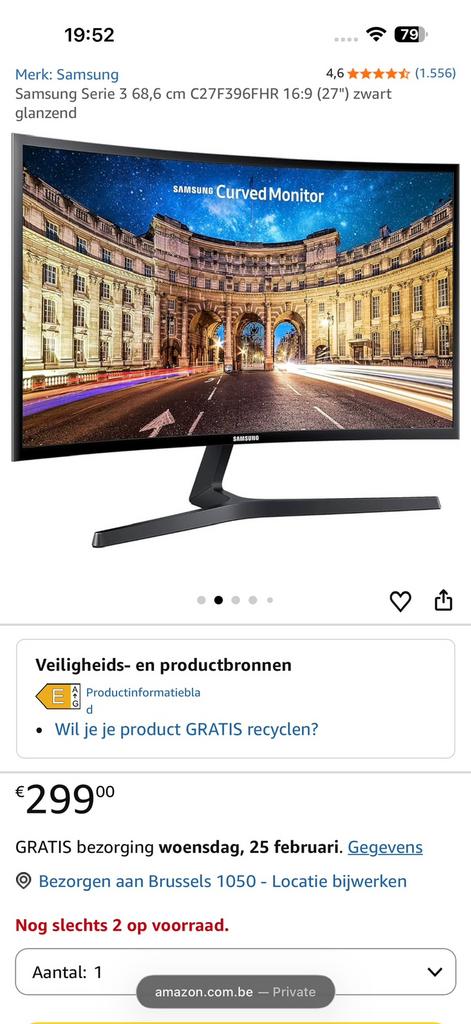 Samsung TV., Enlèvement ou Envoi, Comme neuf