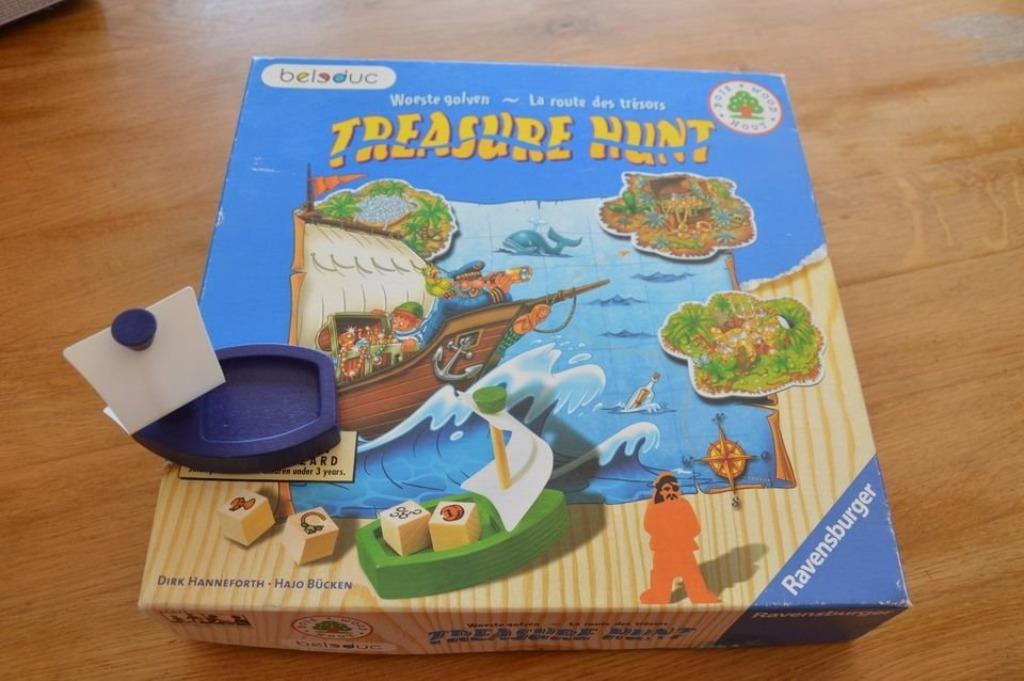 AV. JEU SOCIETE TREASURE HUNT RAVENSBURGER COMPLET NIKEL !, Enlèvement ou Envoi