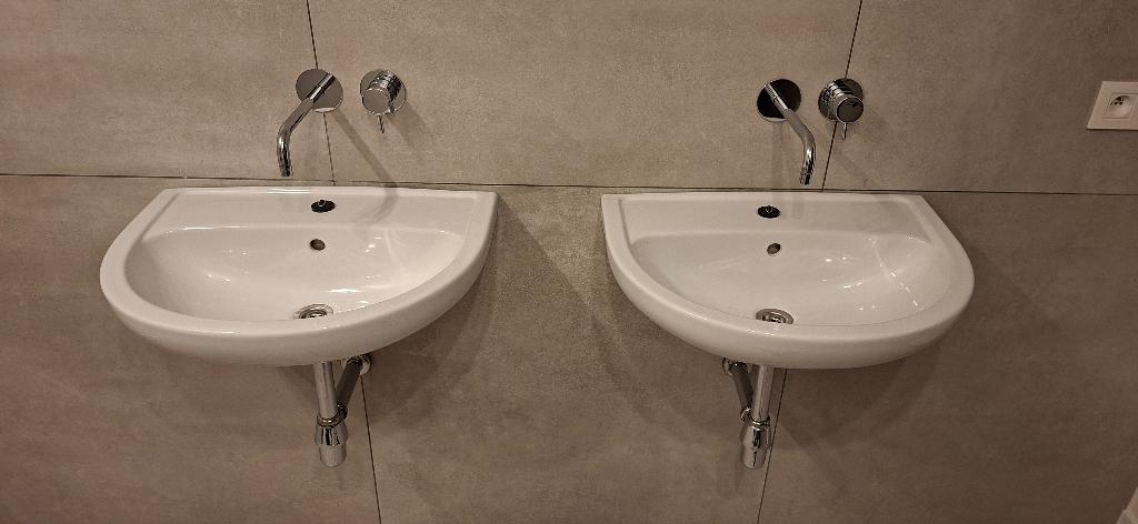 Lavabo’s saval, Bricolage & Construction, Sanitaire, Enlèvement, Comme neuf, Lavabo