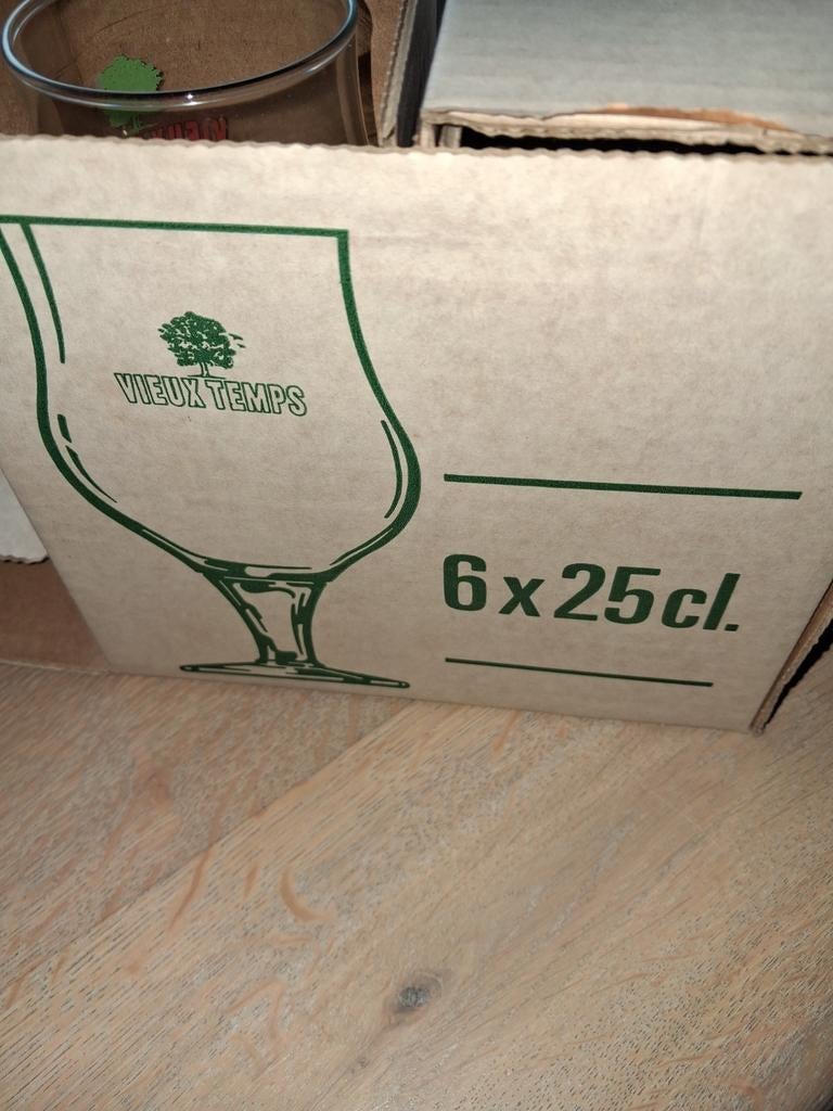 6 verres de Vieux Temps, Enlèvement ou Envoi, Neuf