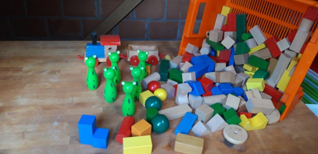 Allerlei houten speelgoed, Ophalen of Verzenden, Gebruikt