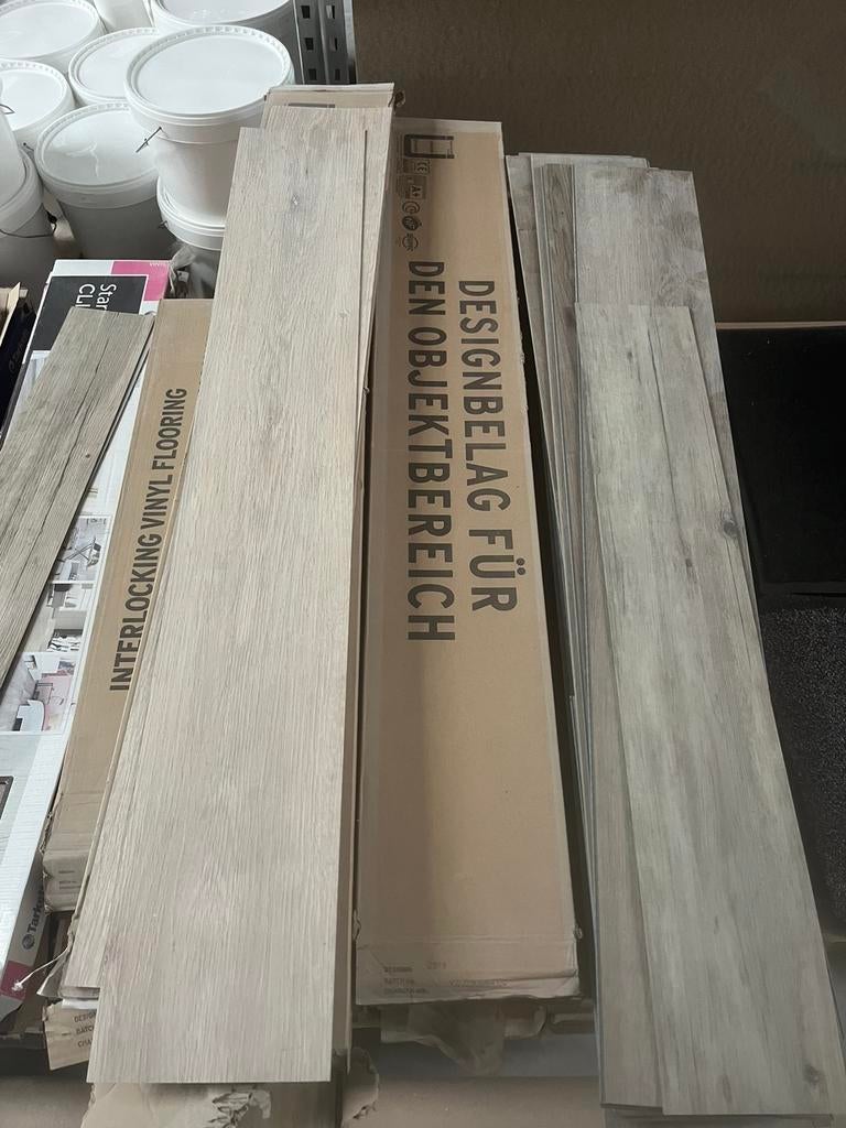 Parquet en pvc à coller, Enlèvement, Neuf, Synthétique, Parquet