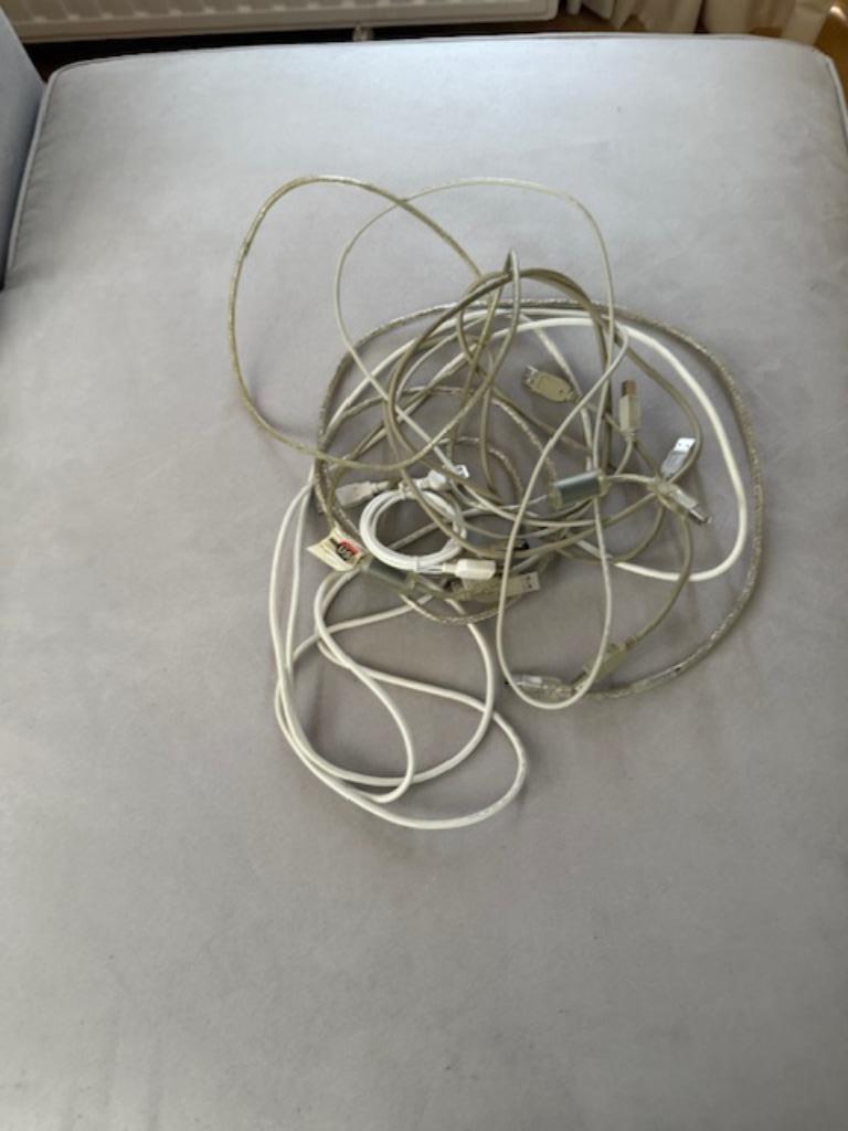 Lot de cables usb (imprimante), Ophalen, Gebruikt