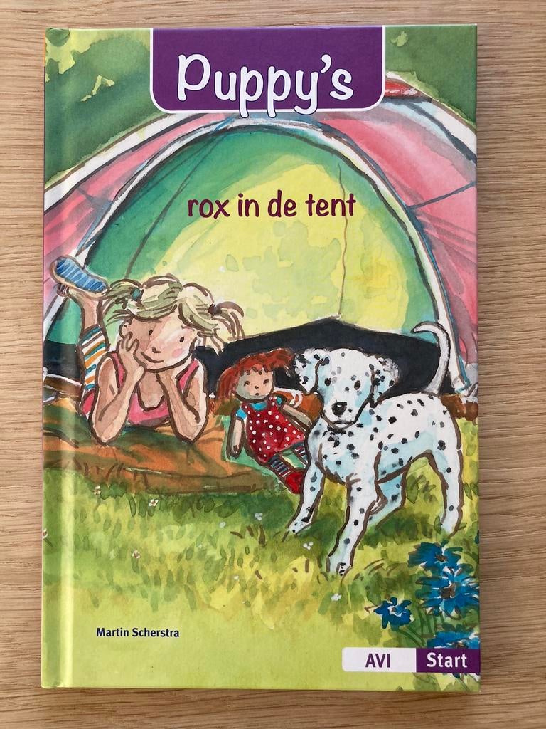 M. Scherstra - Puppy's - rox in de tent, Ophalen, Zo goed als nieuw, M. Scherstra