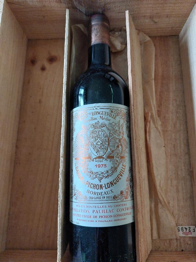 Château Pichon Longueville Baron 1973, Verzamelen, Wijnen, Ophalen, Frankrijk, Nieuw, Rode wijn