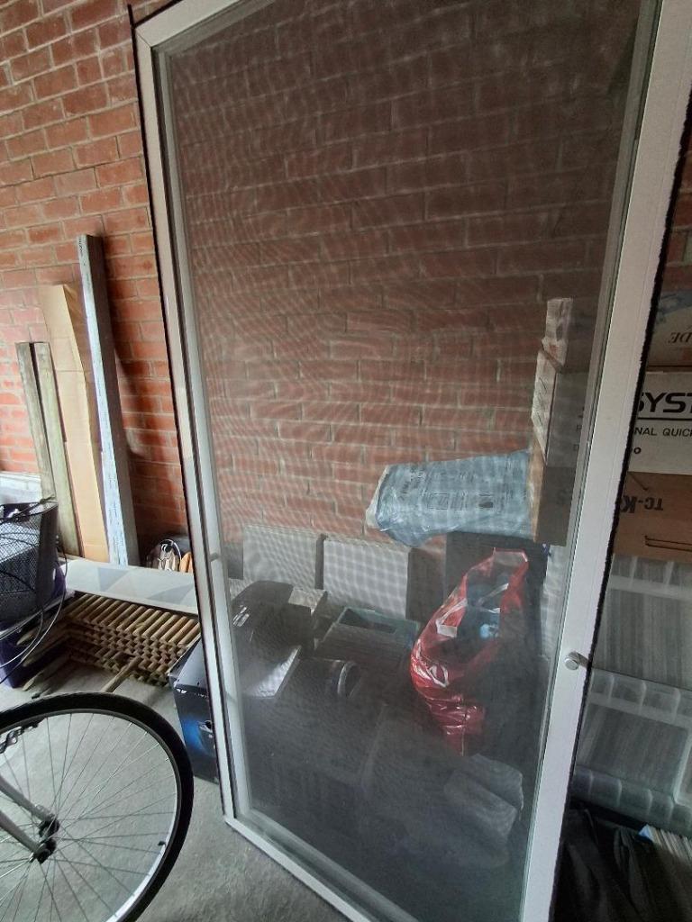 2x moustiquaires pour baies vitrées !!, Bricolage & Construction, Porte moustiquaire, Comme neuf, Synthétique, Enlèvement