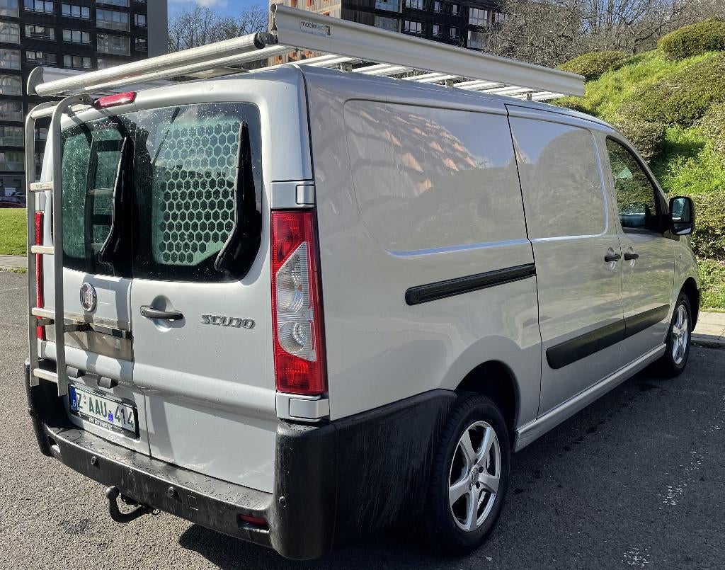 FIAT SCUDO 2.0 HDI LONG CHASSIS L2H1 1ER PROPRIO, Autos, Argent ou Gris, Entreprise, 3 places, 5 portes